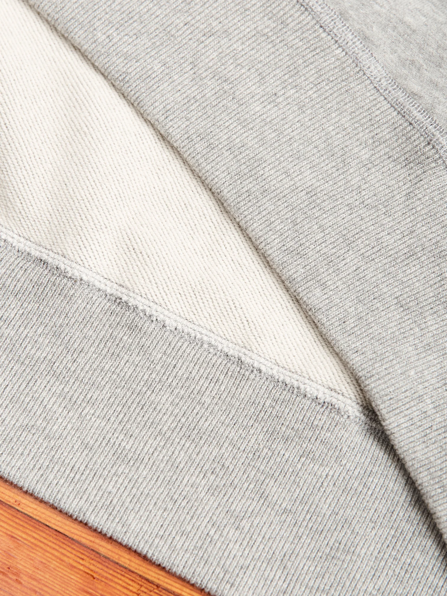 Pullover Hoodie in Heather Grey - Image 6