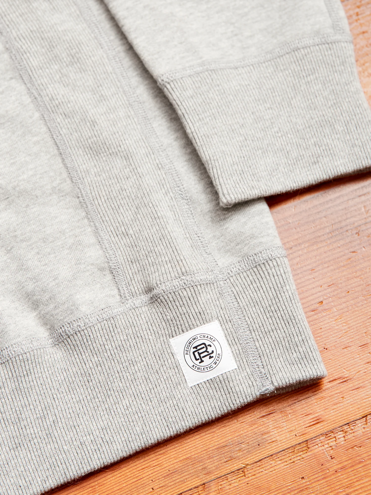 Pullover Hoodie in Heather Grey - Image 7