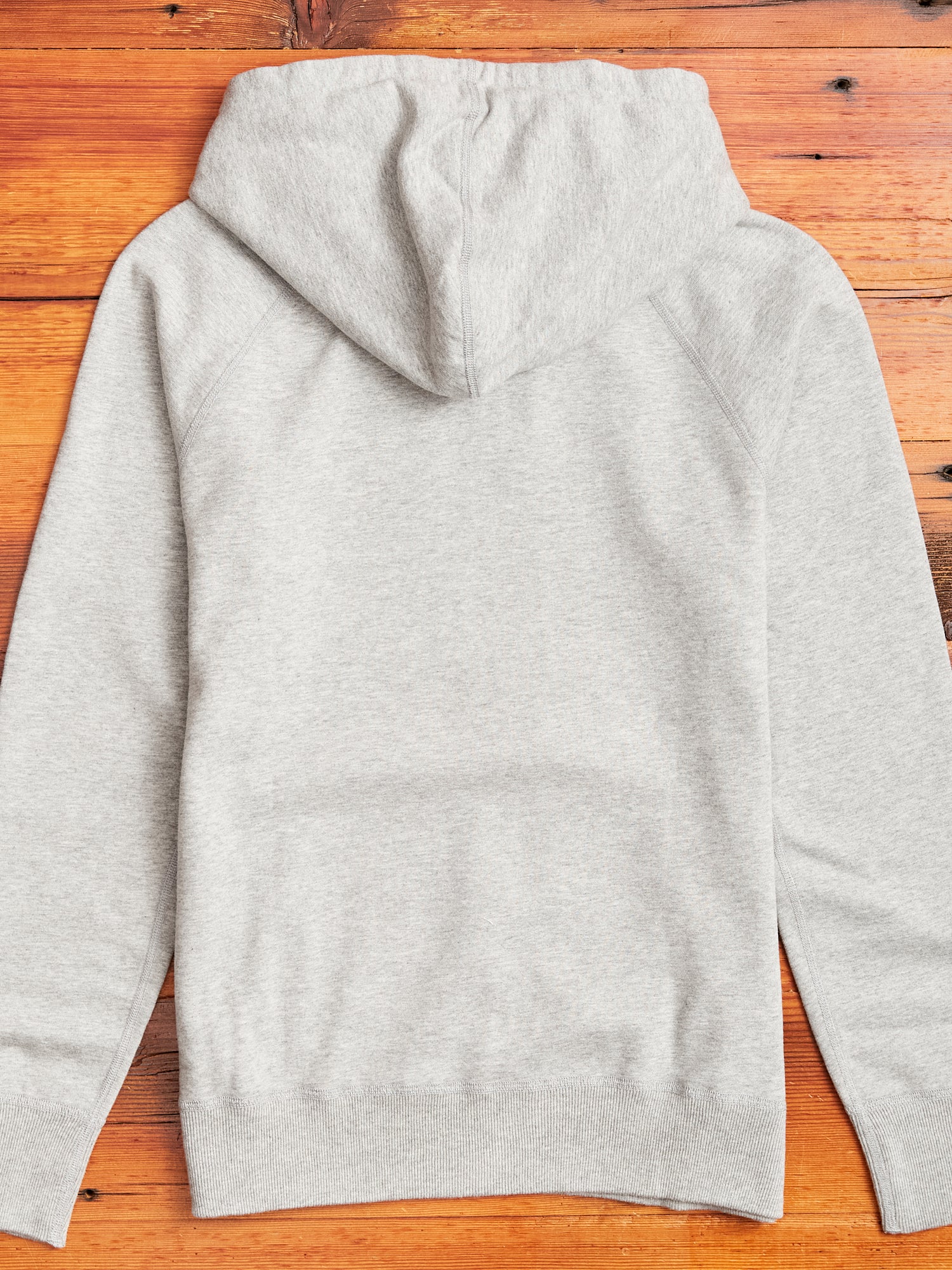 Pullover Hoodie in Heather Grey - Image 8