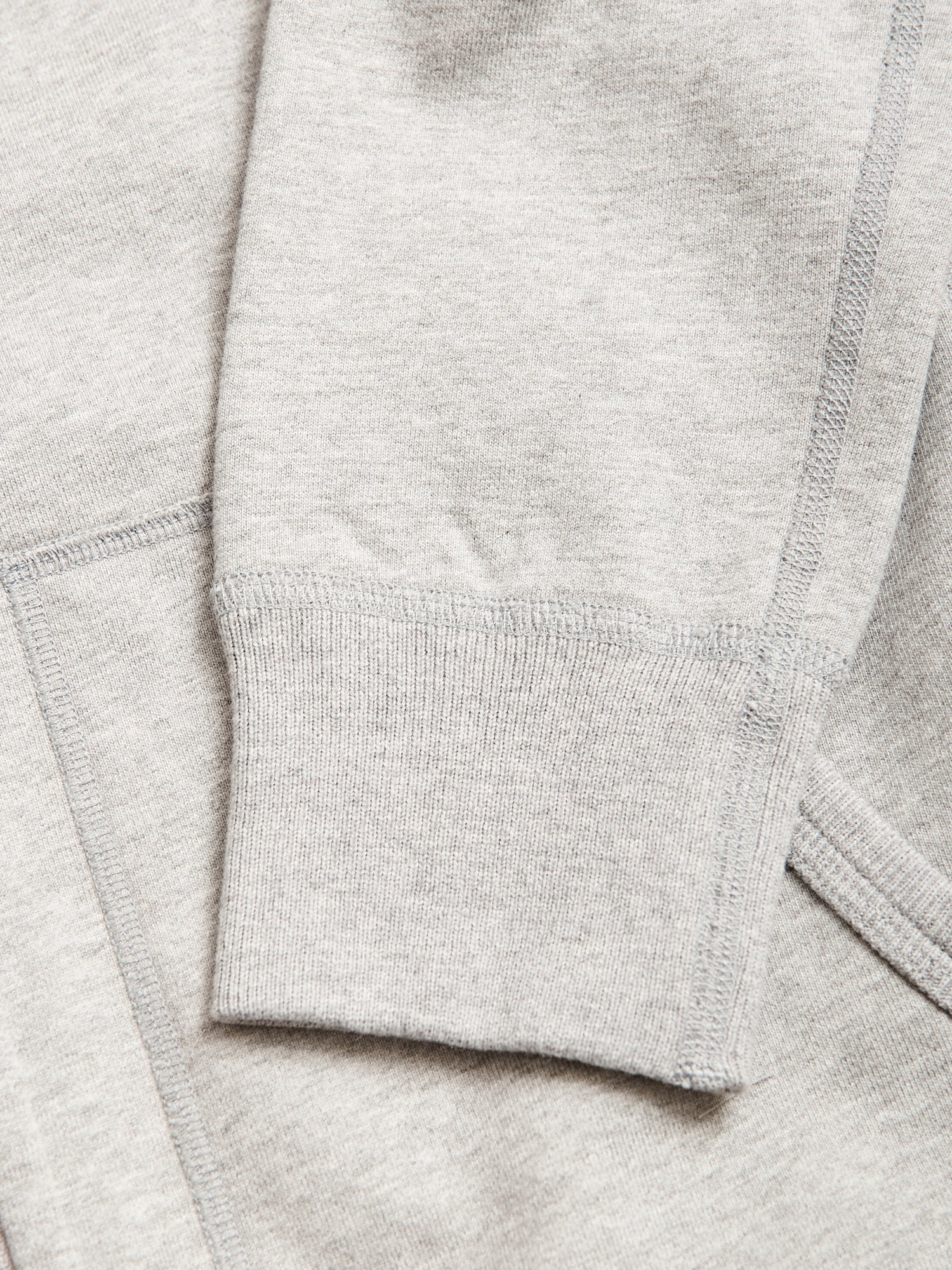 Zip Hoodie in Heather Grey - Image 5