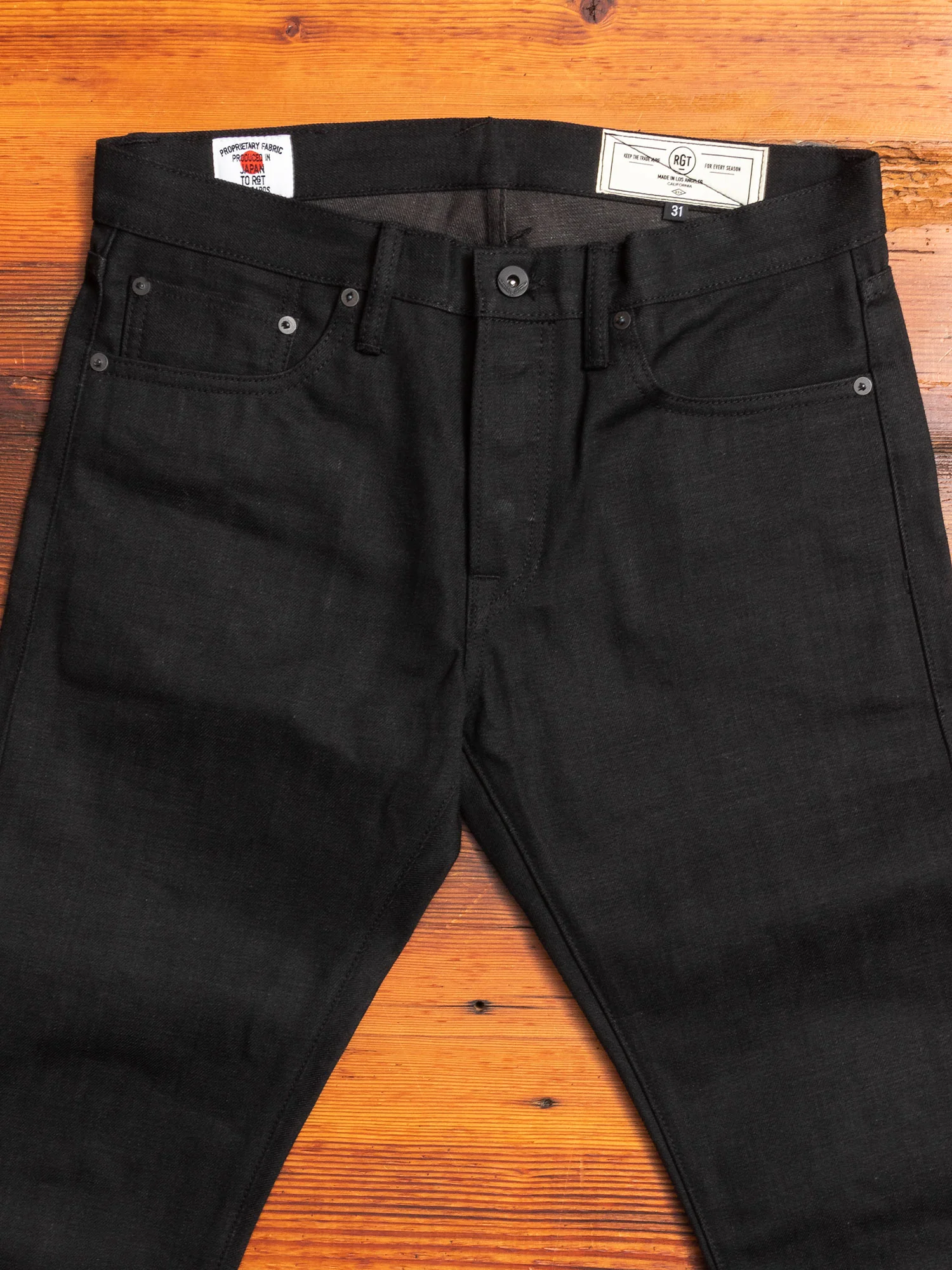 "Stealth Stanton" 15oz Selvedge in Black - Image 4