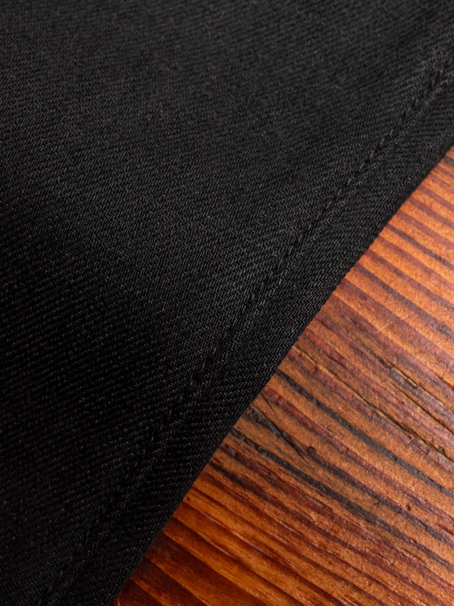 "Stealth Stanton" 15oz Selvedge in Black - Image 8