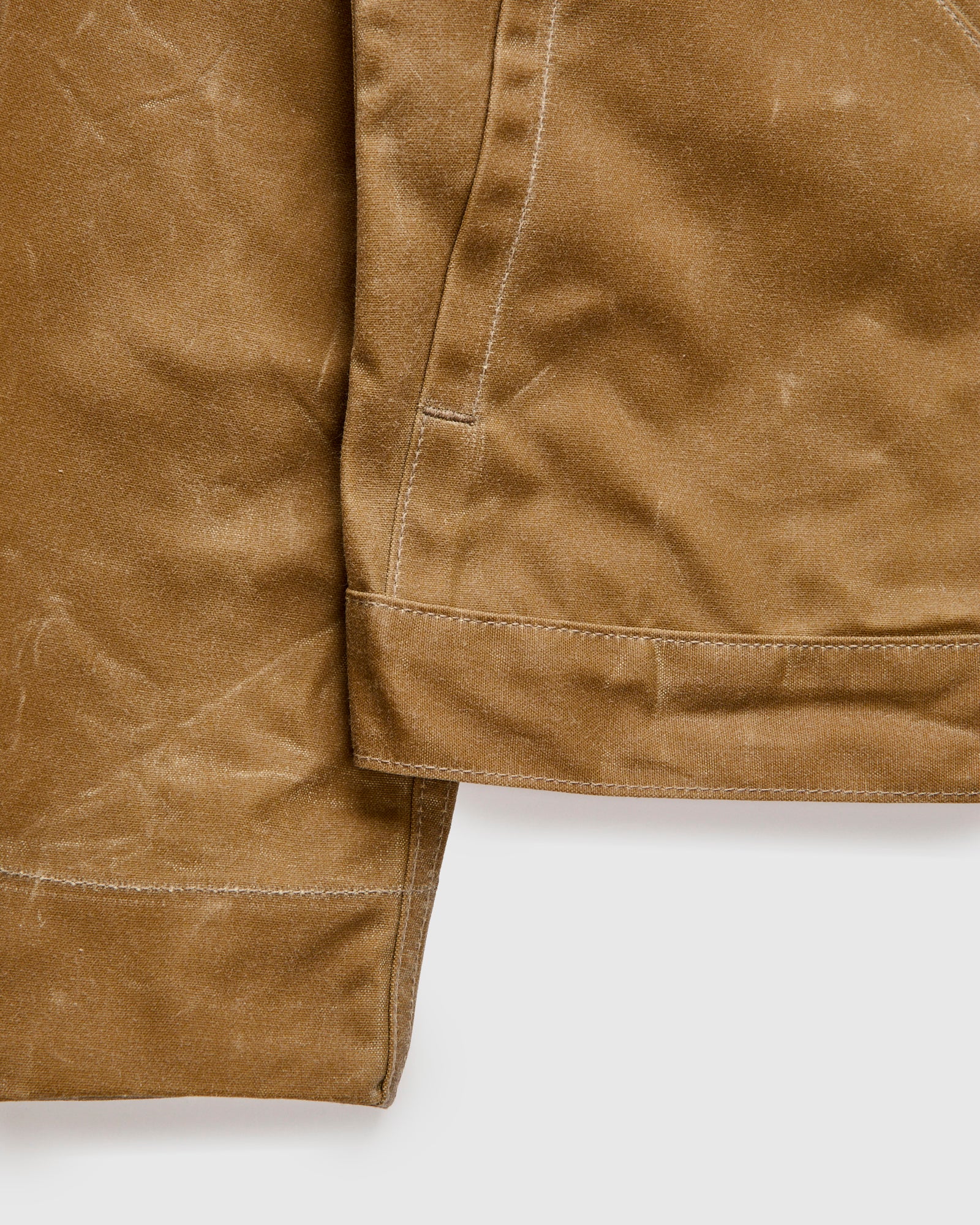 Waxed Canvas Supply Jacket in Tan Ridgeline - Image 5