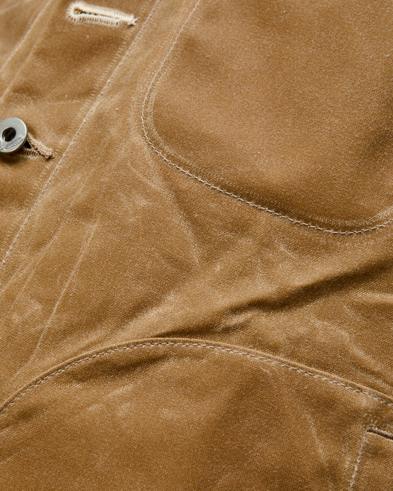 Waxed Canvas Supply Jacket in Tan Ridgeline - Image 7