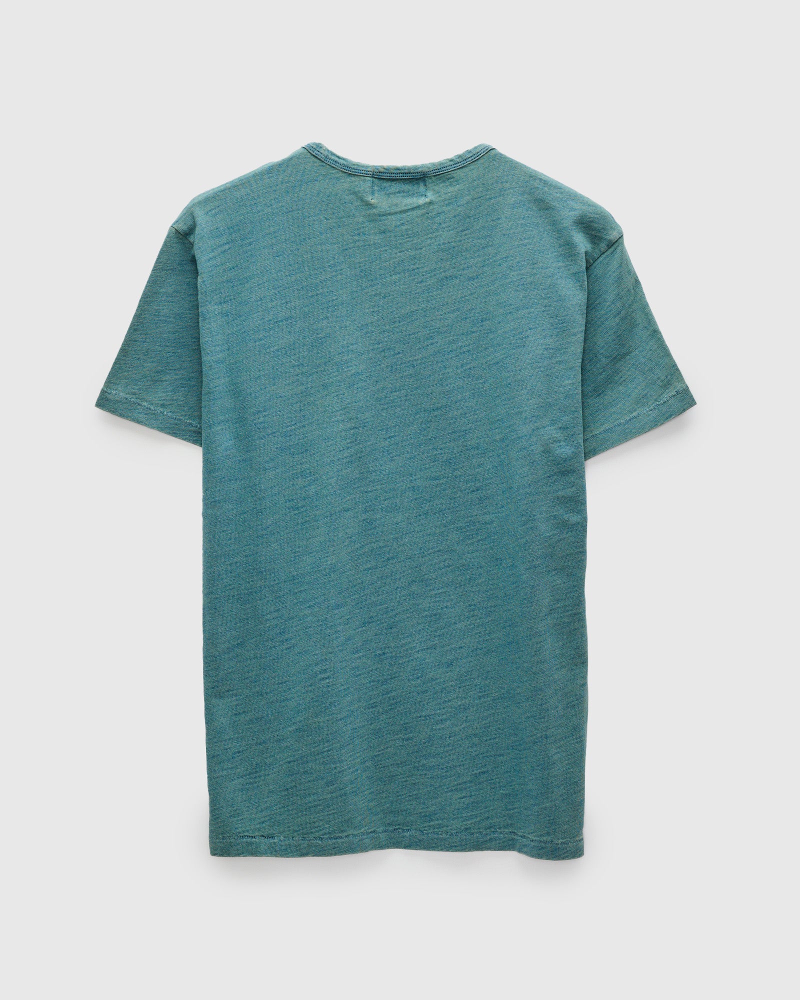 Slub Jersey Pocket T-Shirt in Washed Indigo - Image 3