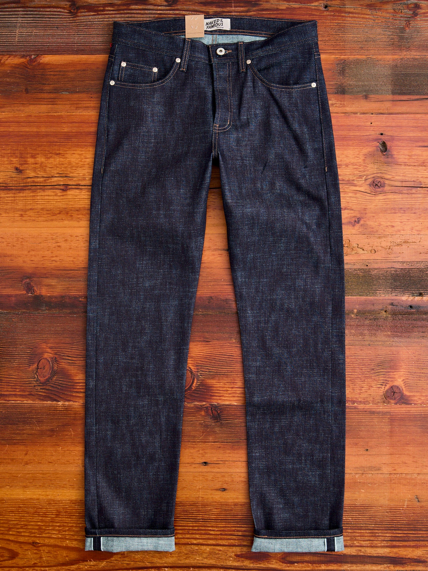 "Slub Stretch Broken Twill" 12.5oz Selvedge Denim - Weird Guy Fit - Image 5