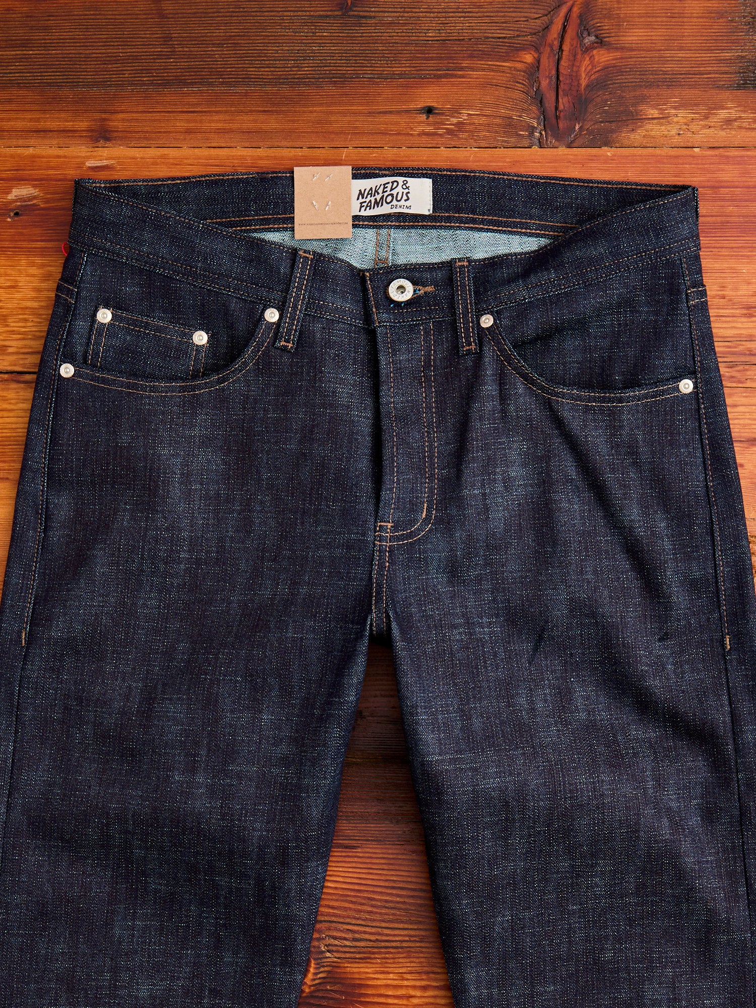 "Slub Stretch Broken Twill" 12.5oz Selvedge Denim - Weird Guy Fit - Image 6