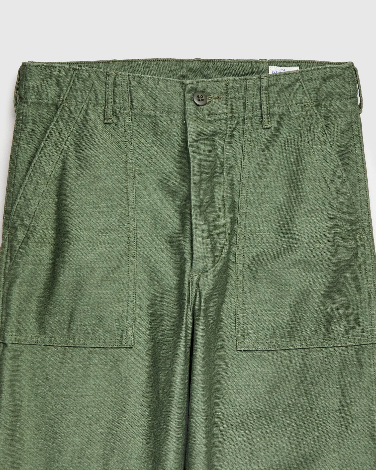 Straight Fit Fatigue Pants in Army - Image 4