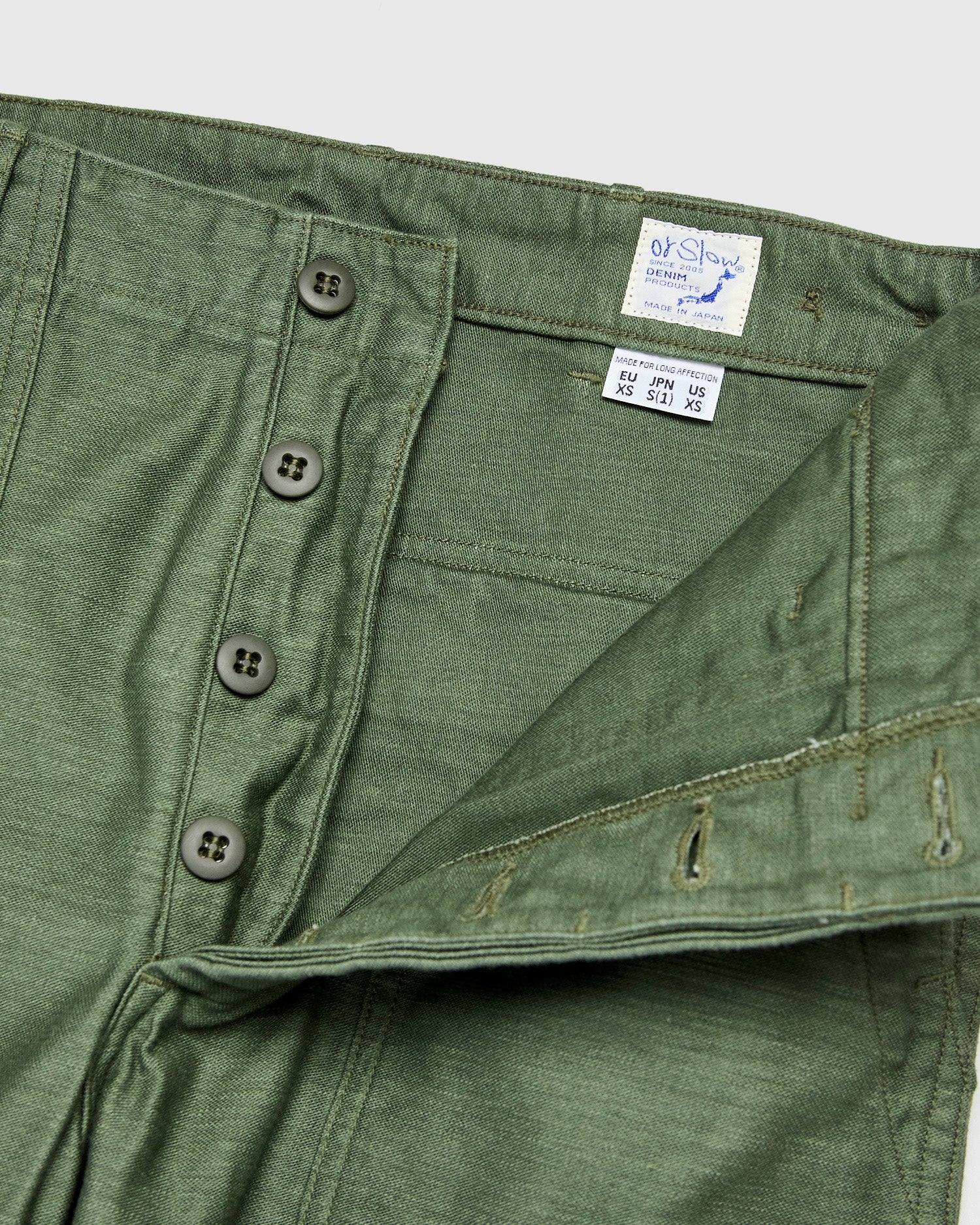 Straight Fit Fatigue Pants in Army - Image 7