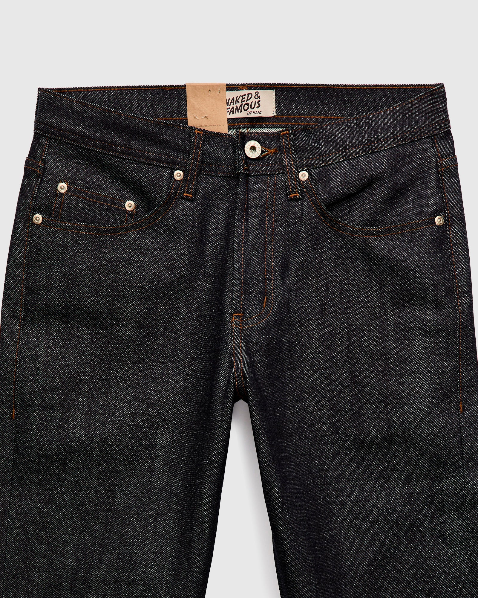 "Stretch Selvedge" 12.5oz Selvedge Denim - Weird Guy Fit - Image 5