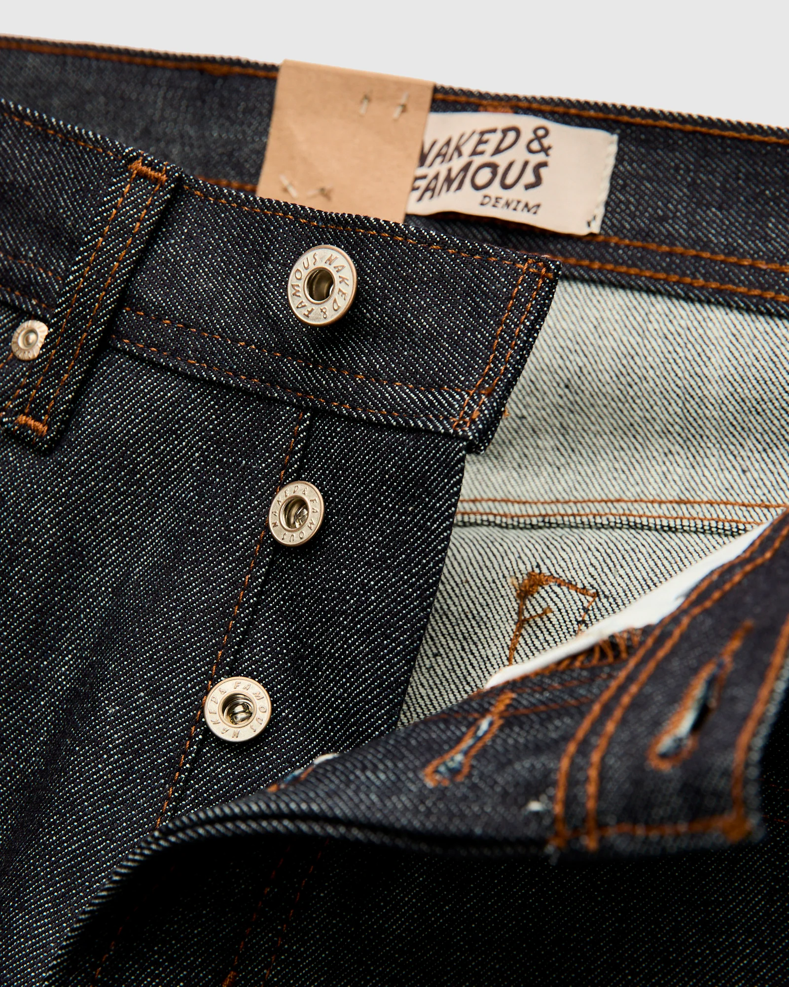 "Stretch Selvedge" 12.5oz Selvedge Denim - Weird Guy Fit - Image 7