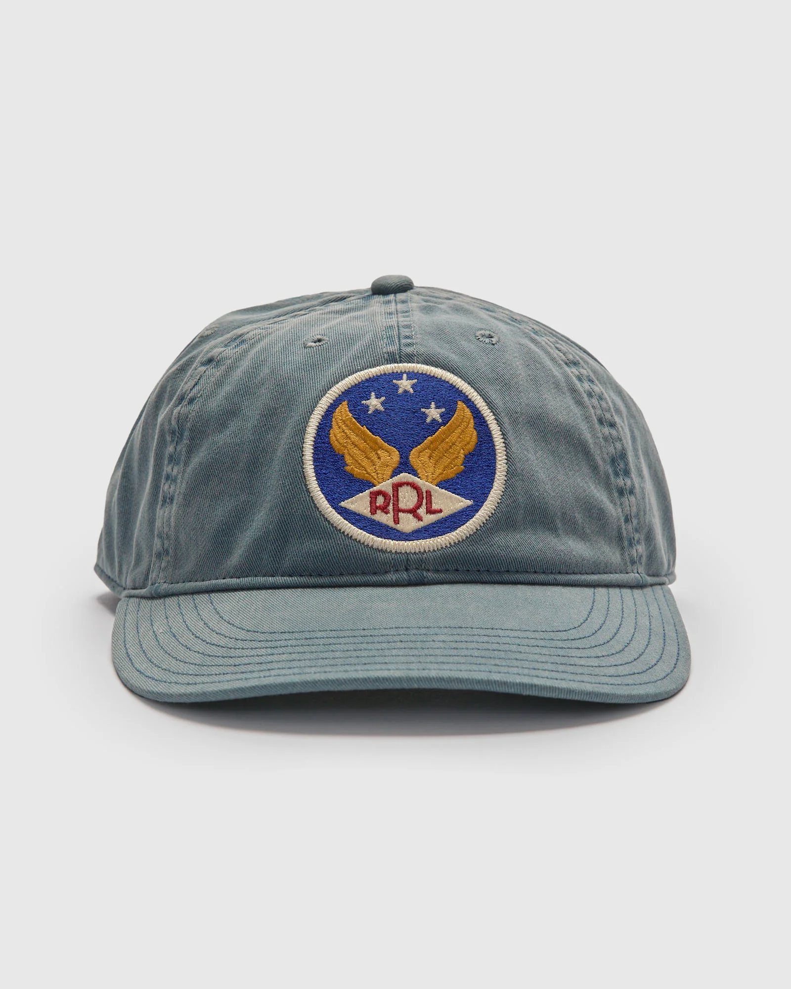 Twill Baseball Cap in Midnight Blue - Image 3