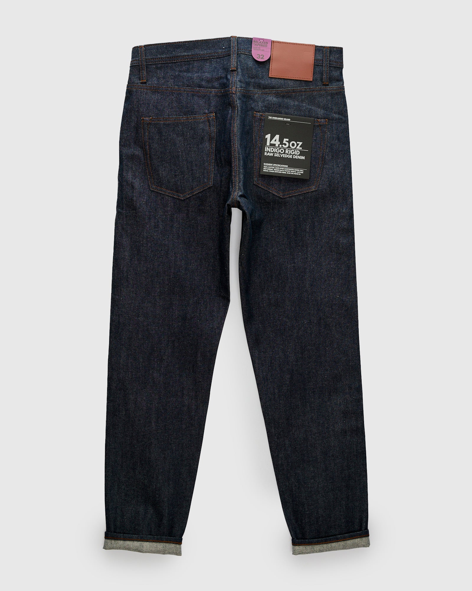 UB601 14.5oz Selvedge Denim - Relaxed Tapered Fit - Image 3