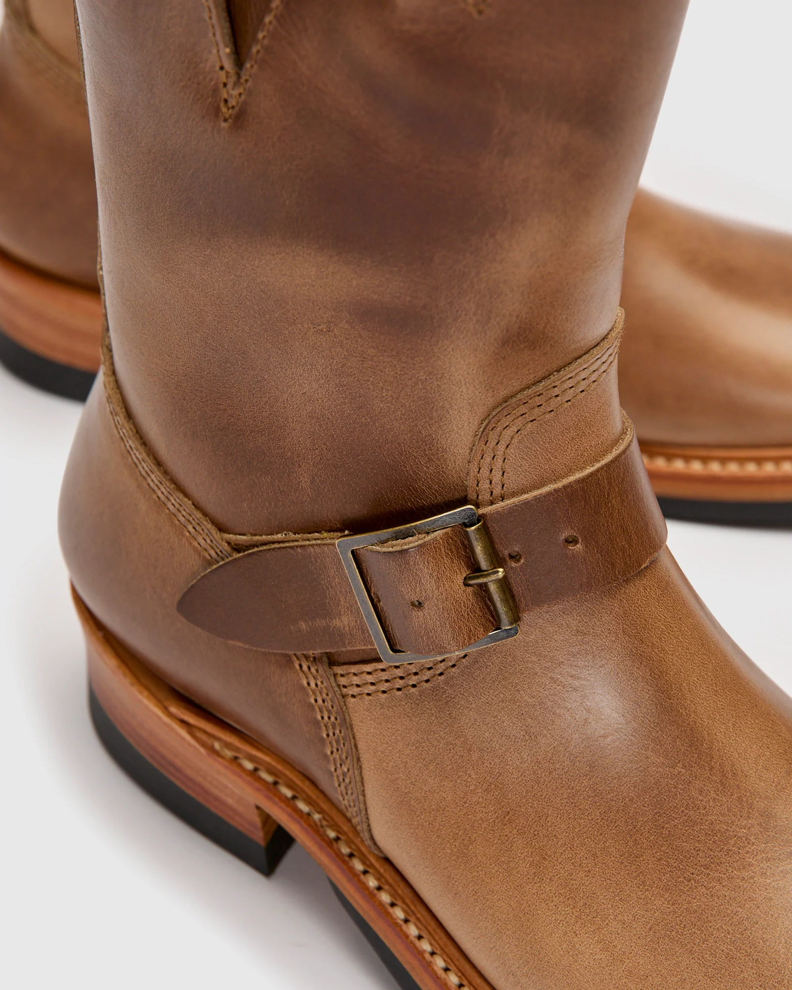 Wabash Engineer Boot in Horween Chromexcel Natural - Image 8