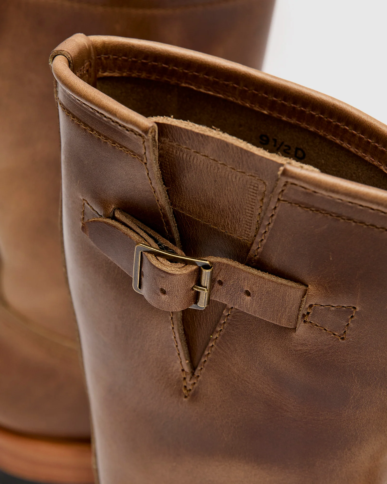Wabash Engineer Boot in Horween Chromexcel Natural - Image 9