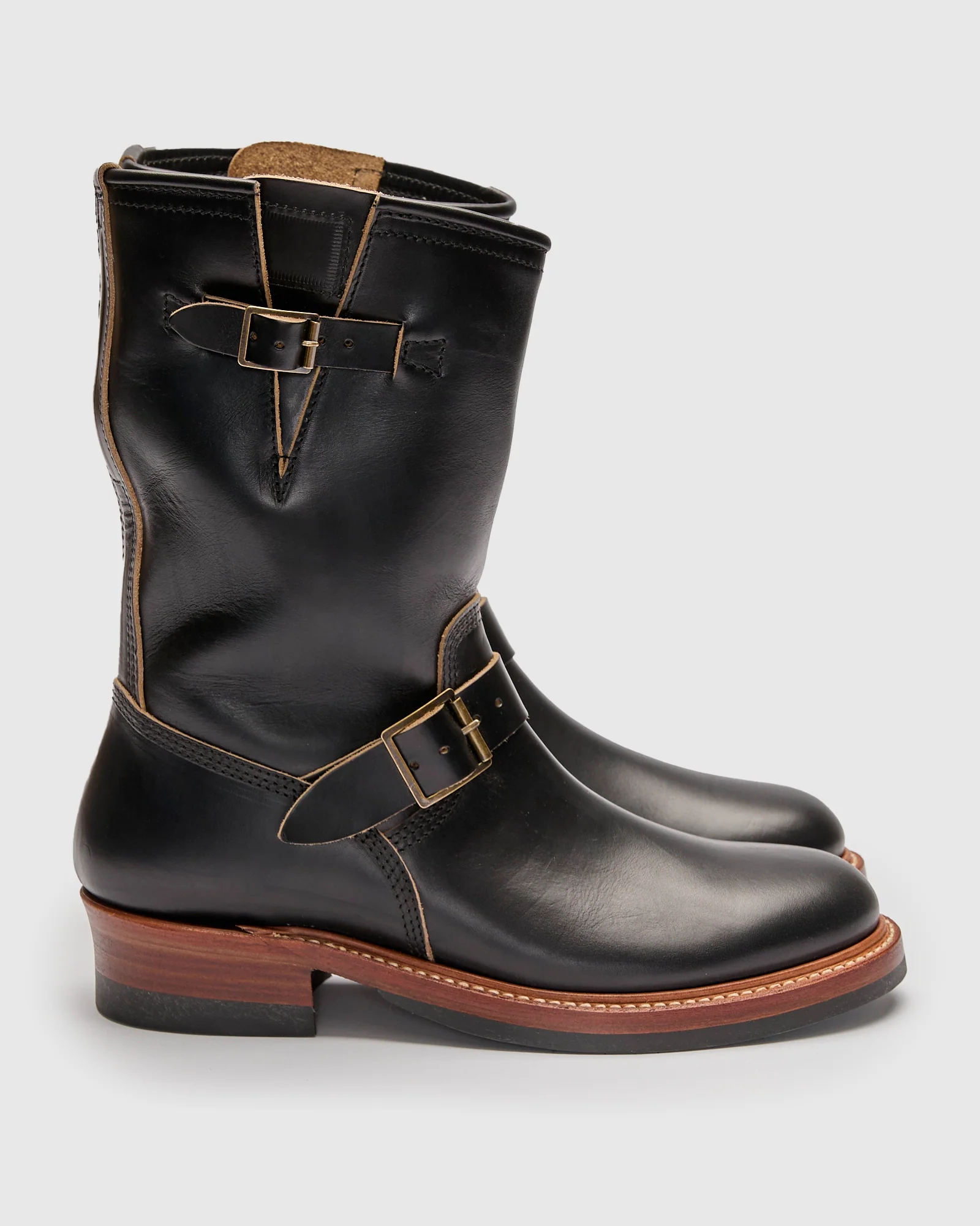 Wabash Engineer Boot in Horween Chromexcel Black - Image 3