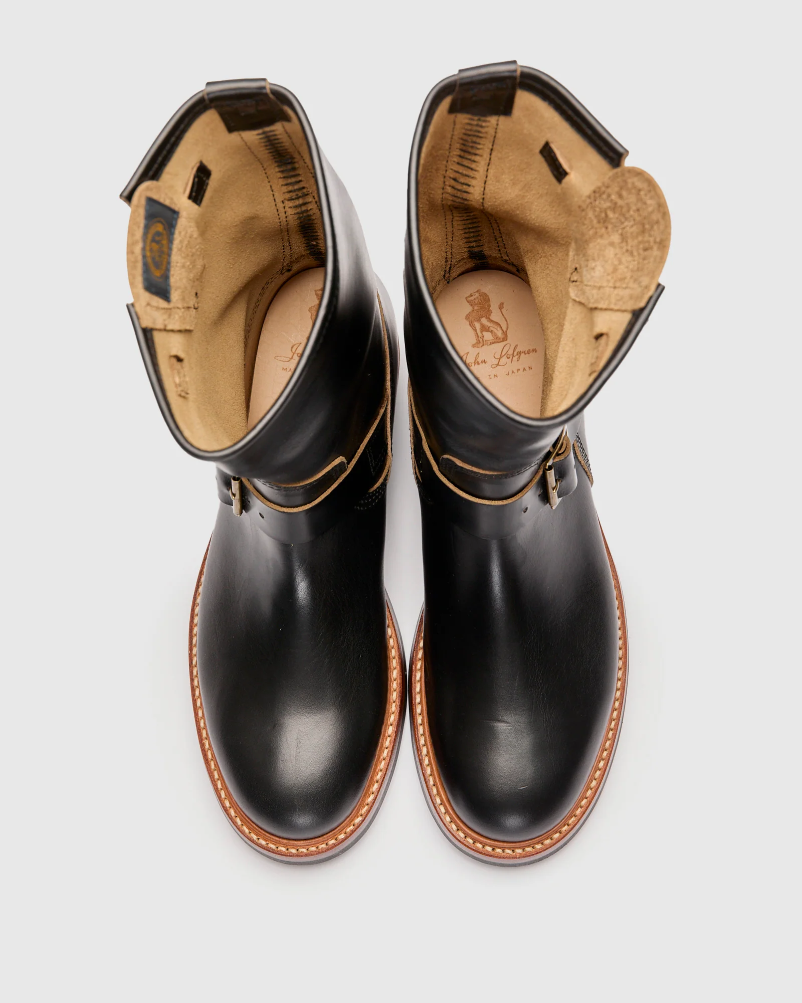 Wabash Engineer Boot in Horween Chromexcel Black - Image 6
