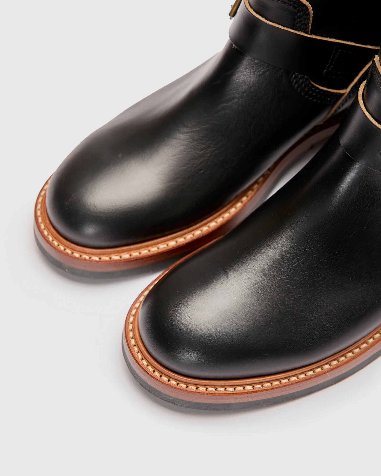 Wabash Engineer Boot in Horween Chromexcel Black - Image 7