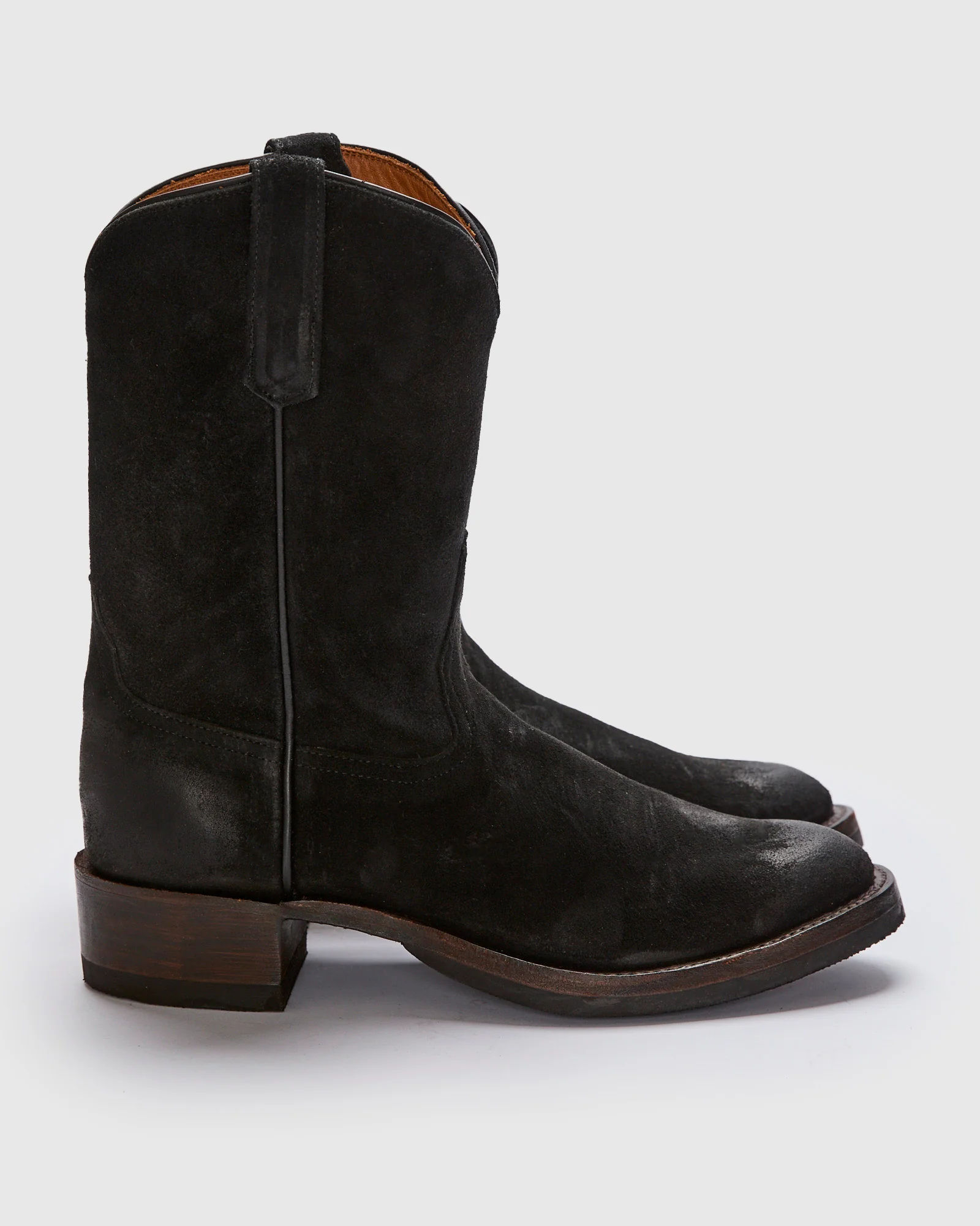 Walker Boot in Black Roughout - Image 3
