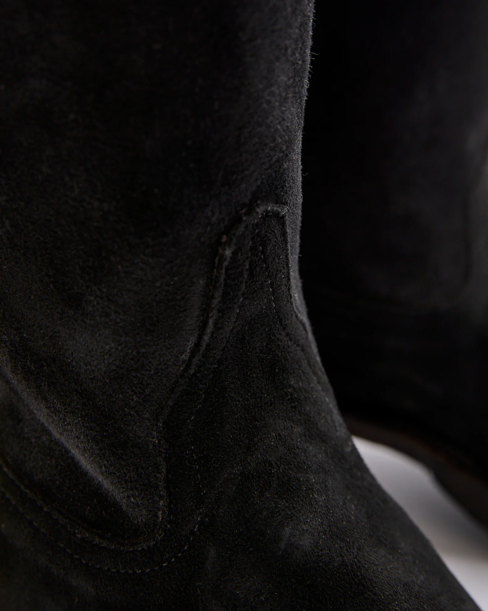 Walker Boot in Black Roughout - Image 7
