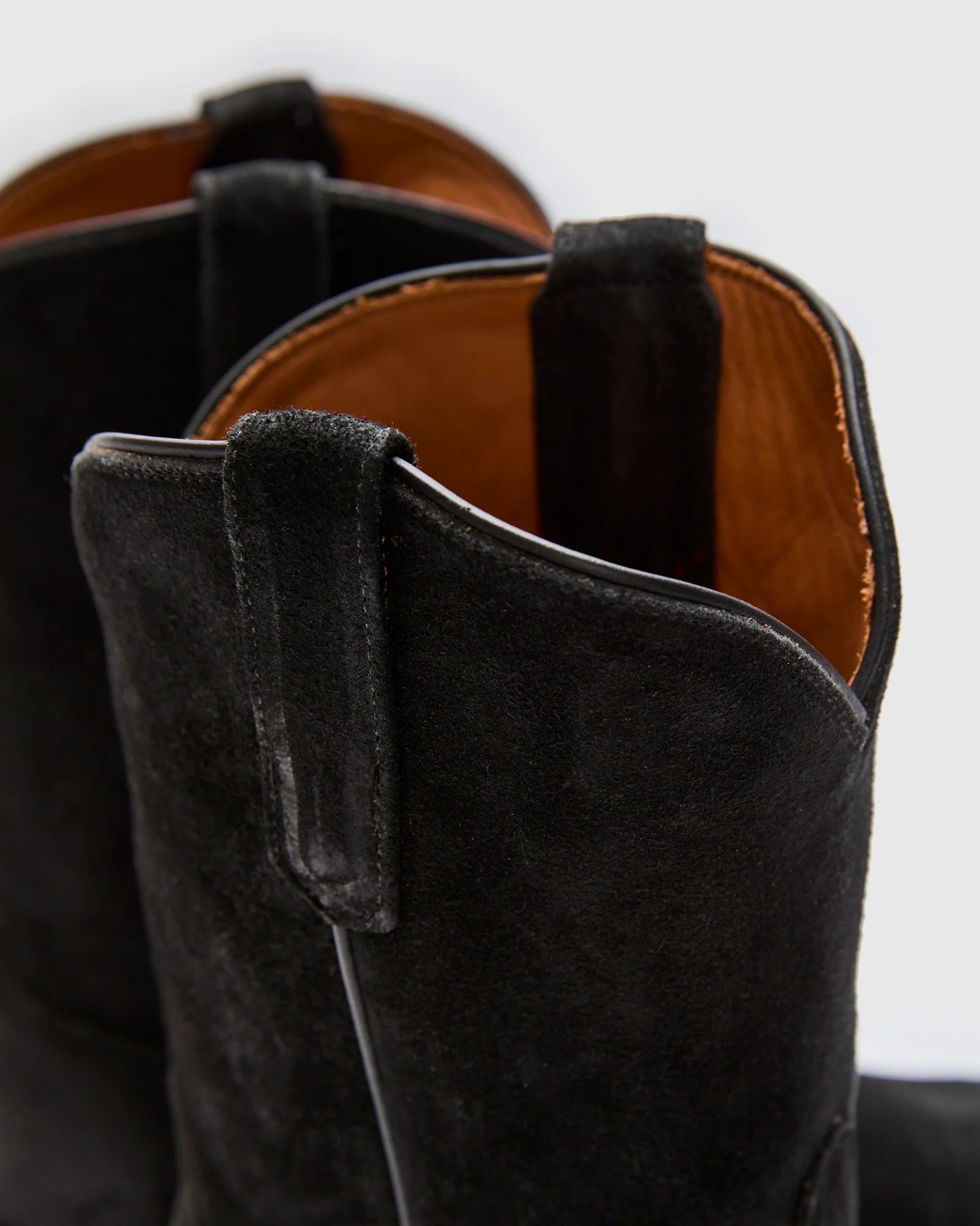 Walker Boot in Black Roughout - Image 8