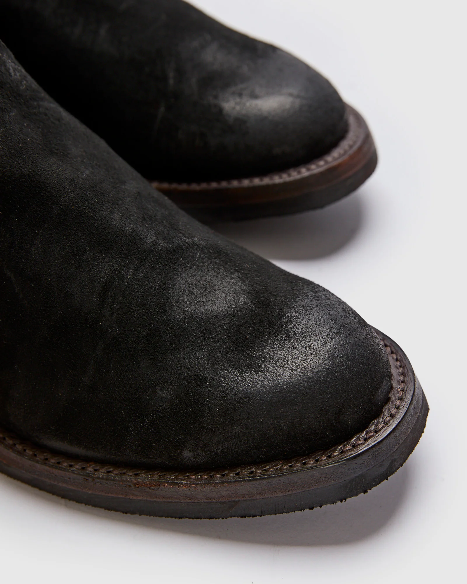 Walker Boot in Black Roughout - Image 9