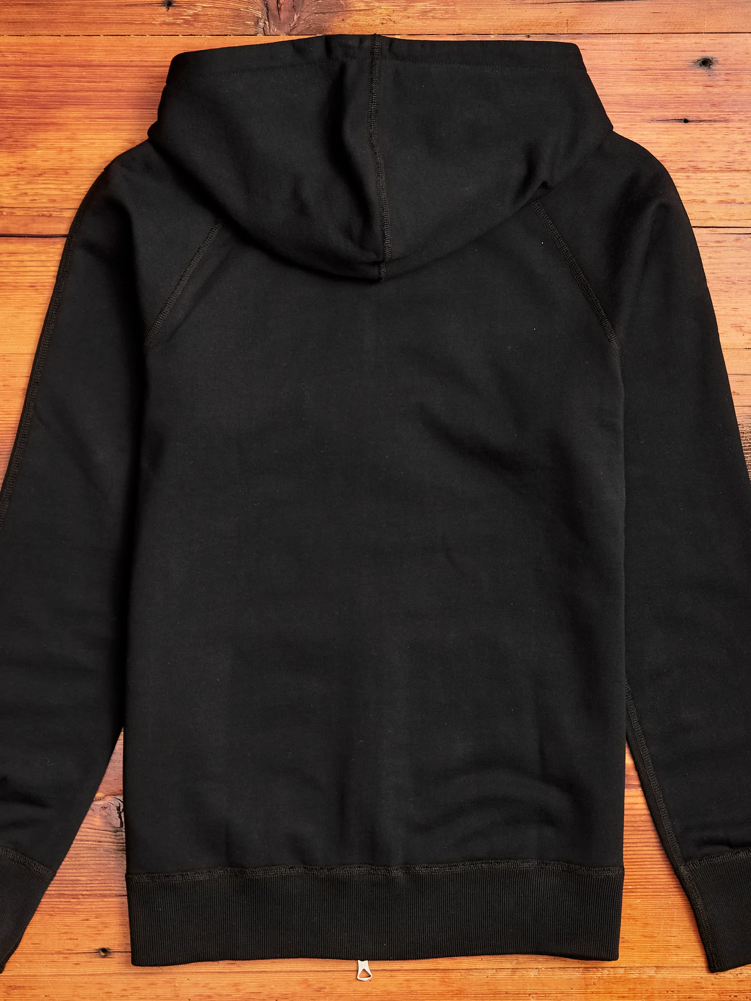Zip Hoodie in Black - Image 8