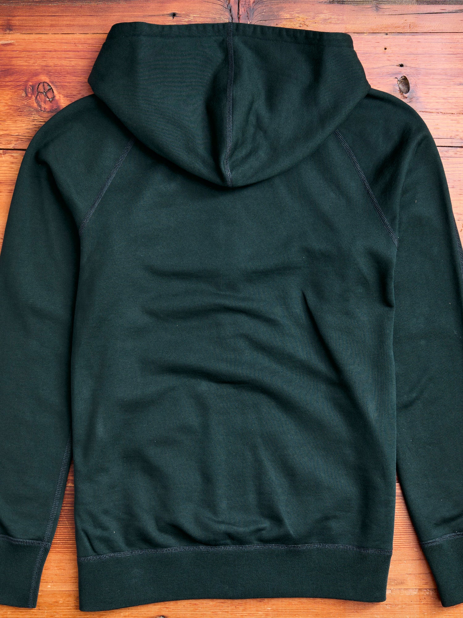 Zip Hoodie in Petrol - Image 11