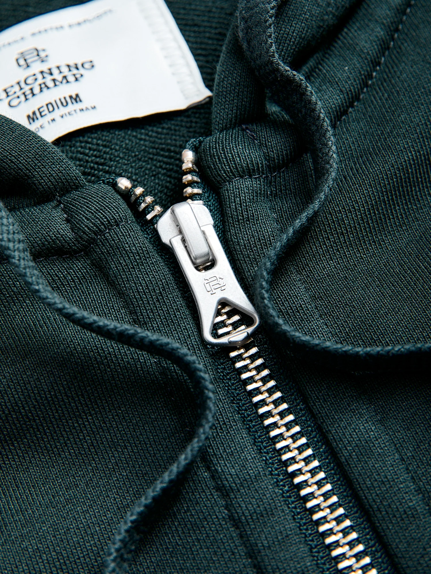 Zip Hoodie in Petrol - Image 5