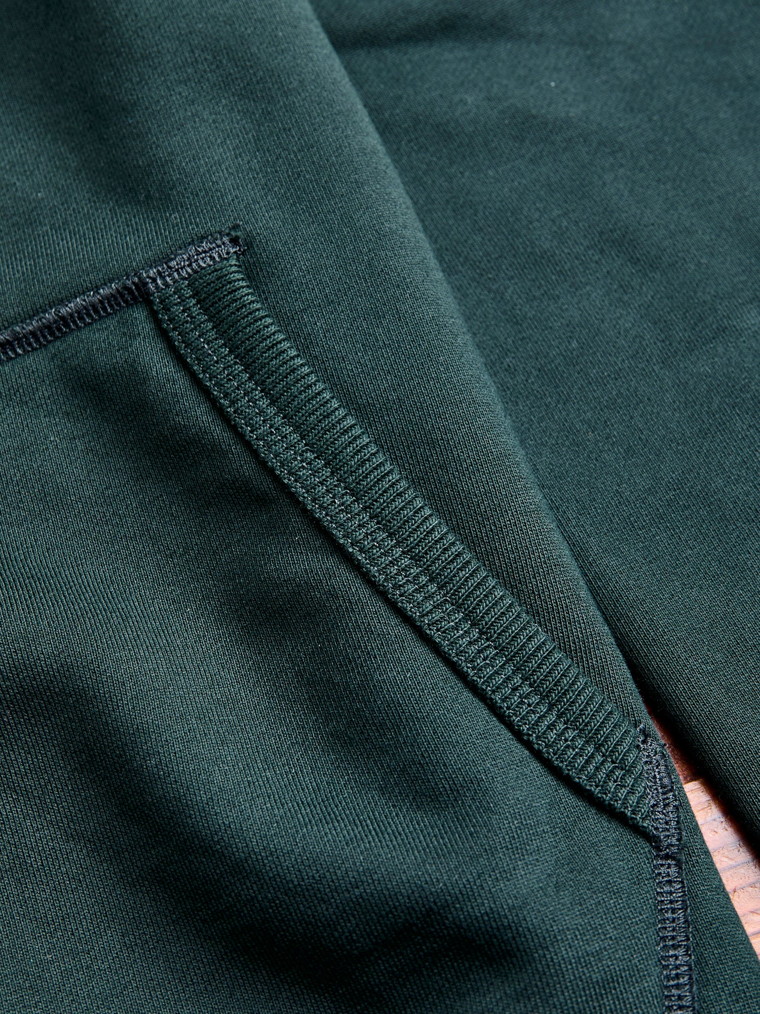 Zip Hoodie in Petrol - Image 6